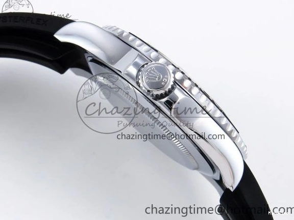 MiroTime 0308 Yacht-Master 226659 SuperF 1:1 Best Edition Black Dial on Oysterflex Strap VR Premium 1341